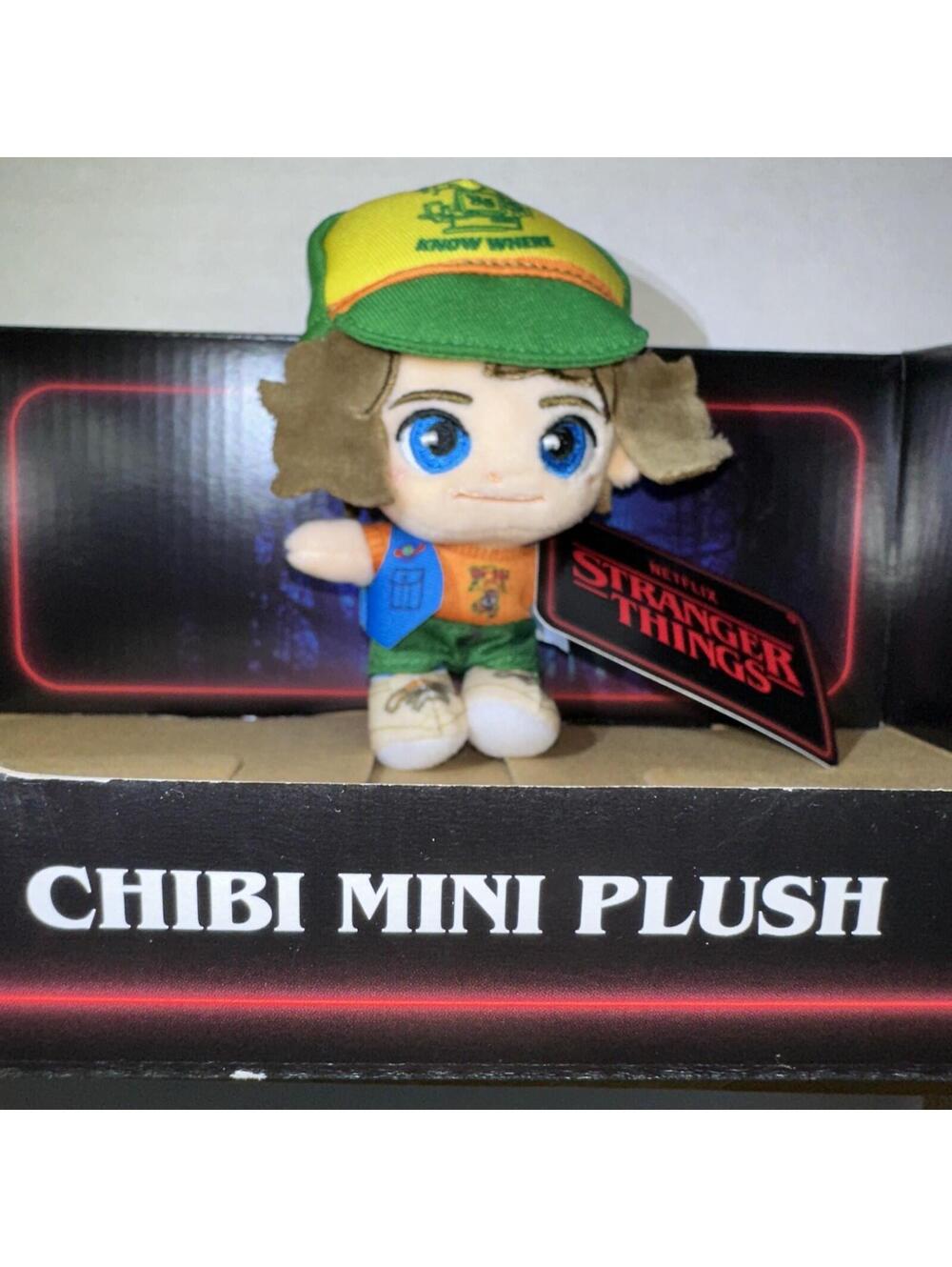 Stranger Things Figure Dustin  4.5” -Inch Plush Netflix NWT